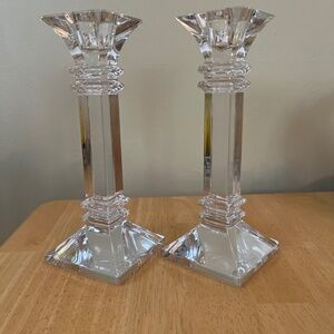 Crystal Candleholders